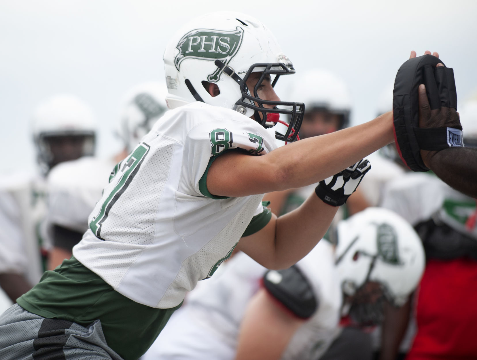Pattonville football practice